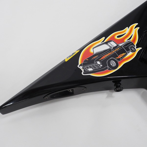 実際に弊社で買取させて頂いた★【弦無し】Grover Jackson/グローバージャクソン M.F.Line KING V エレキギター ソフトケース付の画像 5枚目