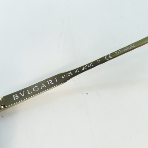 実際に弊社で買取させて頂いたBVLGARI/ブルガリ 度入り メガネフレーム/アイウェア 3040TD-504の画像 5枚目