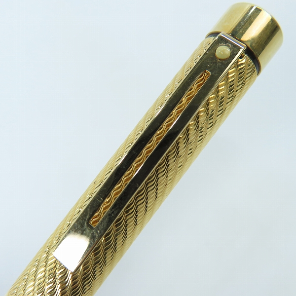 実際に弊社で買取させて頂いたSHEAFFER/シェーファー GOLD PLATED 万年筆 ペン先14K-585の画像 2枚目