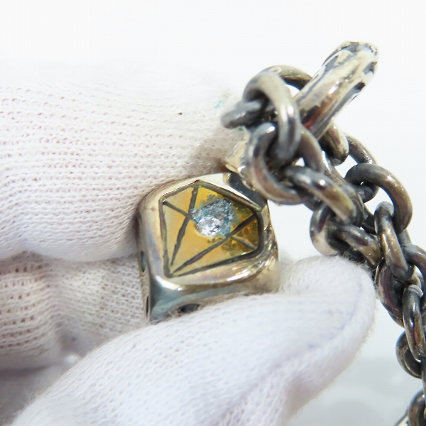 実際に弊社で買取させて頂いた（3）GANGSTERVILLE/ギャングスタービル × galcia/ガルシア DICE TOP/CHIAN SET/ダイス ネックレスの画像 6枚目