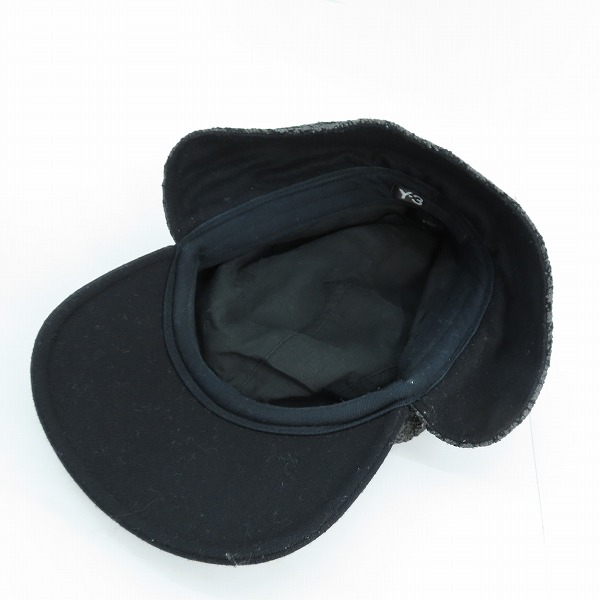実際に弊社で買取させて頂いたY-3/ワイスリー adidas/アディダス×Yohji Yamamoto/ヨウジヤマモト キャップ/帽子 AH6336/Lの画像 6枚目