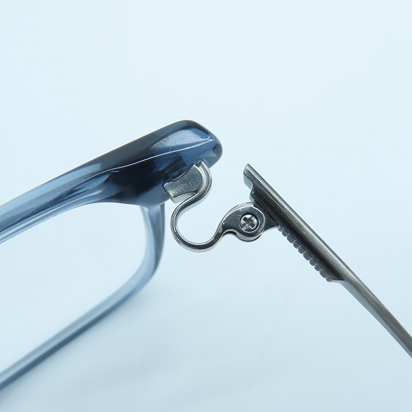 実際に弊社で買取させて頂いた999.9/フォーナインズ 逆Rヒンジ 眼鏡/メガネフレーム NPM-115の画像 4枚目