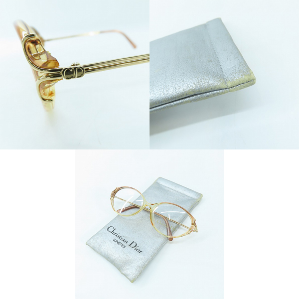 実際に弊社で買取させて頂いたChristian Dior/クリスチャンディオール 眼鏡/メガネフレーム/アイウェアの画像 9枚目