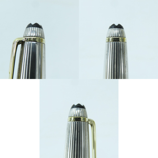 実際に弊社で買取させて頂いたMONTBLANC/モンブラン MEISTERSTUCK/マイスターシュテュック 1641 ソリテール ドュエ Ag925 ボールペンの画像 3枚目