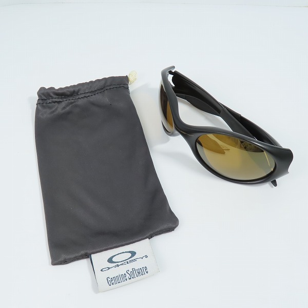 実際に弊社で買取させて頂いたOAKLEY/オークリー TRENCH COAT/トレンチコート ブラックフレーム サングラス/アイウェアの画像 7枚目