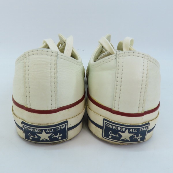 実際に弊社で買取させて頂いたCONVERSE/コンバース Addict CHUCK TAYLOR LEATHER OX 1CL144/26.5の画像 1枚目