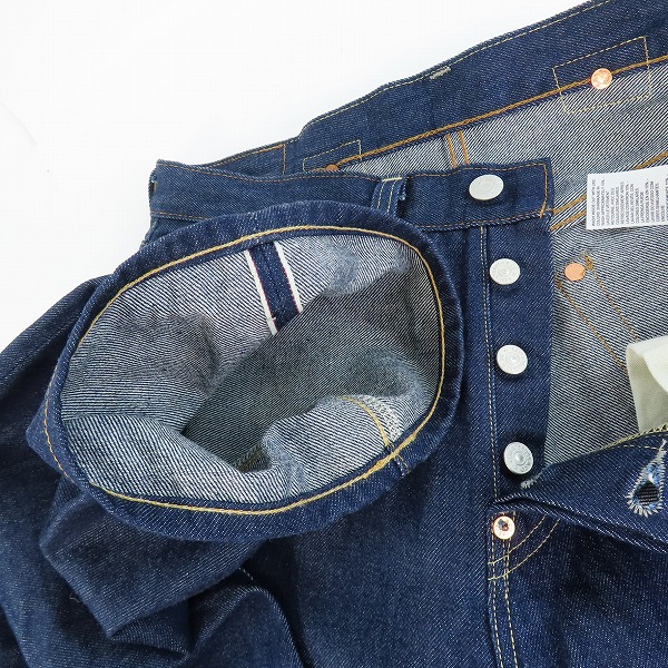 実際に弊社で買取させて頂いたLevi’s/ リーバイス/501xx/ ビックE/赤耳 /ボタンフライ/ デニムパンツ/W32/L34の画像 5枚目