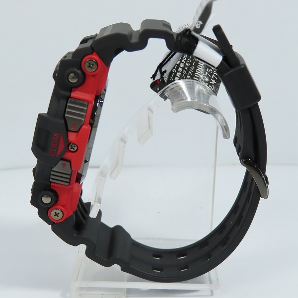 実際に弊社で買取させて頂いたG-SHOCK/Gショック FROGMAN/フロッグマン ダークレッド タフソーラー 腕時計 GWF-1000BS-1JFの画像 2枚目