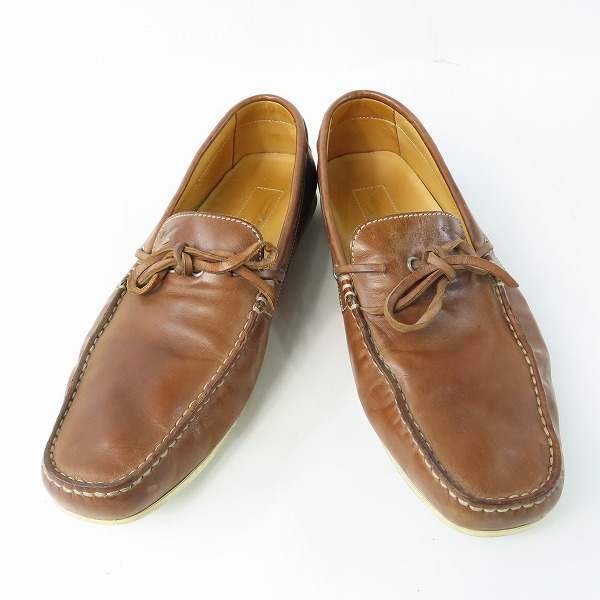 実際に弊社で買取させて頂いたSANTONI/サントーニ ドライビングローファー 11322/8.5F