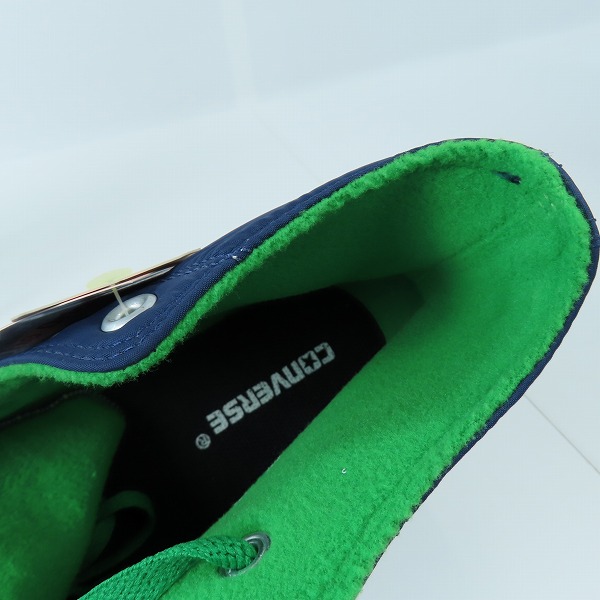 実際に弊社で買取させて頂いた【未使用】CONVERSE/コンバース AS OUTDOOR JKT HI/DARK NAVY ハイカットスニーカー/9の画像 4枚目