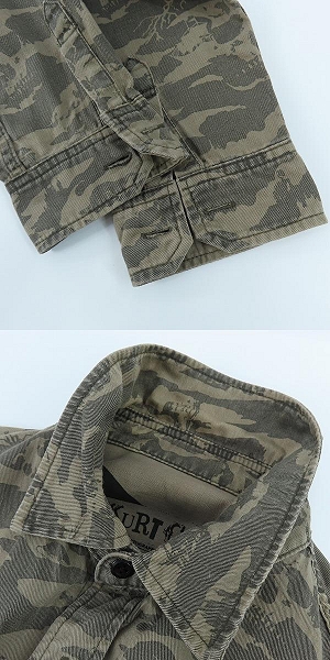 実際に弊社で買取させて頂いたHYSTERIC GLAMOUR/ヒステリックグラマー KURT COBAIN/カートコバーン リバーシブル シャツ 4AH-1653/Lの画像 9枚目