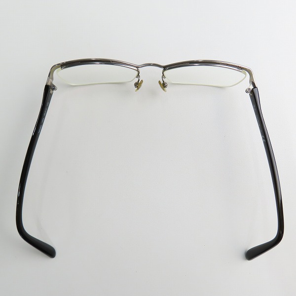 実際に弊社で買取させて頂いたRayBan/レイバン ハーフリム チタン 度入り眼鏡/メガネフレーム RB8696 1097の画像 2枚目