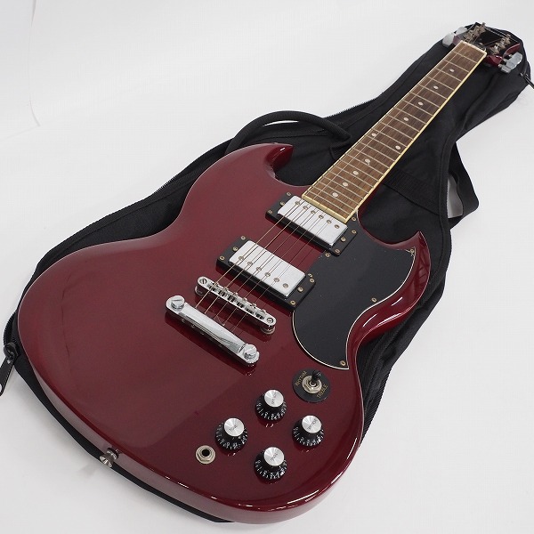 実際に弊社で買取させて頂いた★Maestro by Gibson/マエストロ SG Special タイプ ボルトオンネック エレキギター ソフトケース付