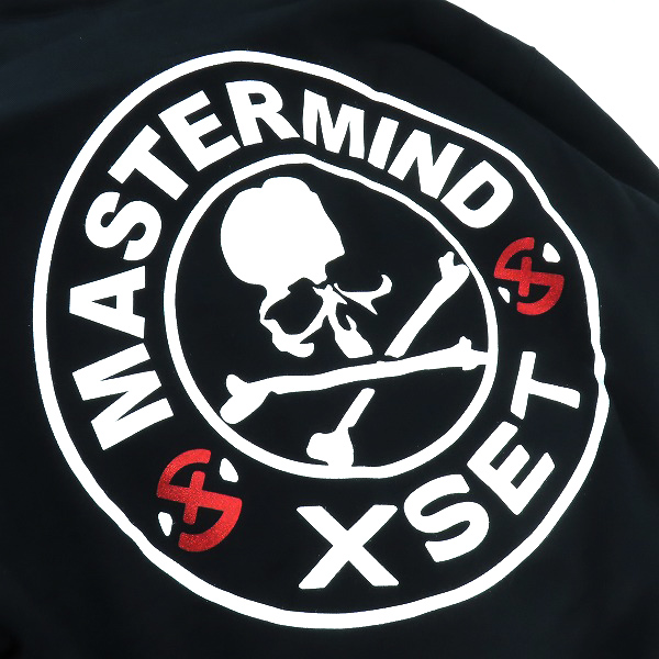 実際に弊社で買取させて頂いた【未使用】mastermind WORLD/マスターマインドワールド×XSET/エックスセット パーカー MC22S09-SW100-1/Mの画像 6枚目