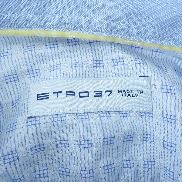 実際に弊社で買取させて頂いたETRO/エトロ 柄切替/総柄 長袖シャツ 162-1K017-3005/37の画像 2枚目
