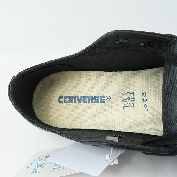 実際に弊社で買取させて頂いた【未使用】CONVERSE/コンバース ALL STAR OX/オールスター レザースニーカー 1C049/26.5の画像 4枚目