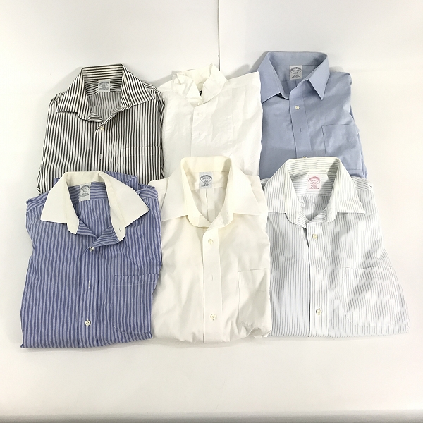 実際に弊社で買取させて頂いた【おまとめ】Brooks Brothers/ブルックスブラザーズ TOMORROWLAND/トゥモローランド Yシャツ ストライプシャツ 等