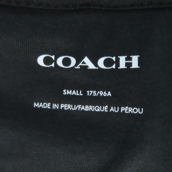 実際に弊社で買取させて頂いた【未使用】COACH/コーチ シグネチャー 切り替えジップパーカー C7817/Sの画像 2枚目