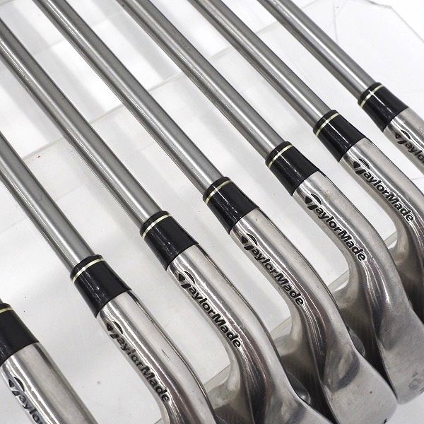 実際に弊社で買取させて頂いたTaylorMade/テーラーメイド rac r5 アイアン #5～9,P,Sw 7本セット レフティ/左きき用 M.A.S.2 5/55 PLUS FLEX:Rの画像 2枚目