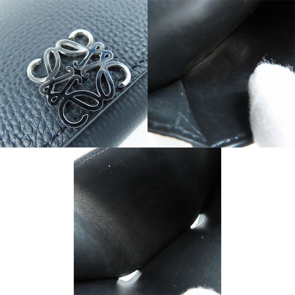 実際に弊社で買取させて頂いたLOEWE/ロエベ アナグラム トライフォールドウォレット 三つ折り財布 C821TR2X02の画像 7枚目