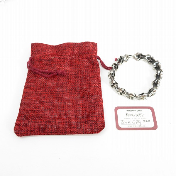 実際に弊社で買取させて頂いたBloody Mary ブラッディマリー Sushumuna Bracelet スシュムナー ブレスレットの画像 6枚目
