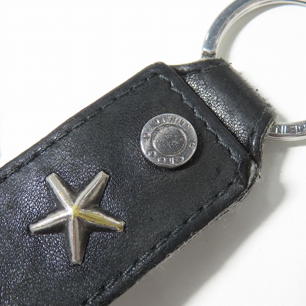 実際に弊社で買取させて頂いたJIMMY CHOO/ジミーチュウ WARWICK キーリング/キーホルダー の画像 5枚目