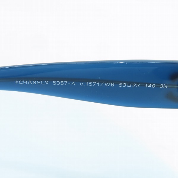 実際に弊社で買取させて頂いたCHANEL/シャネル ココマーク サングラス/アイウェア 5357-Aの画像 4枚目