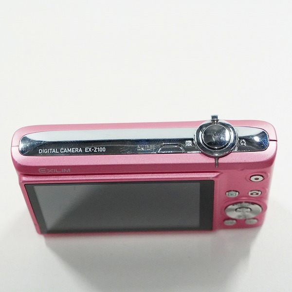 実際に弊社で買取させて頂いたCASIO/カシオ EXILIM EX-Z100 コンパクトデジタルカメラ 動作未確認の画像 4枚目