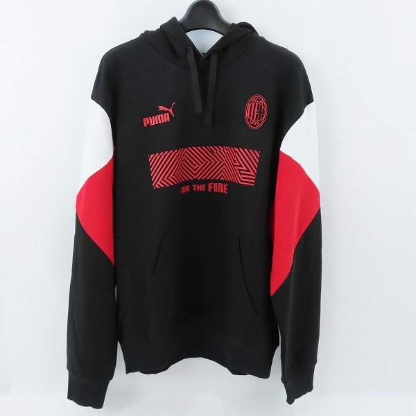 実際に弊社で買取させて頂いた【未使用】PUMA/プーマ ACミラン 21/22 FTBLCULTURE フーディ 764369-05 M