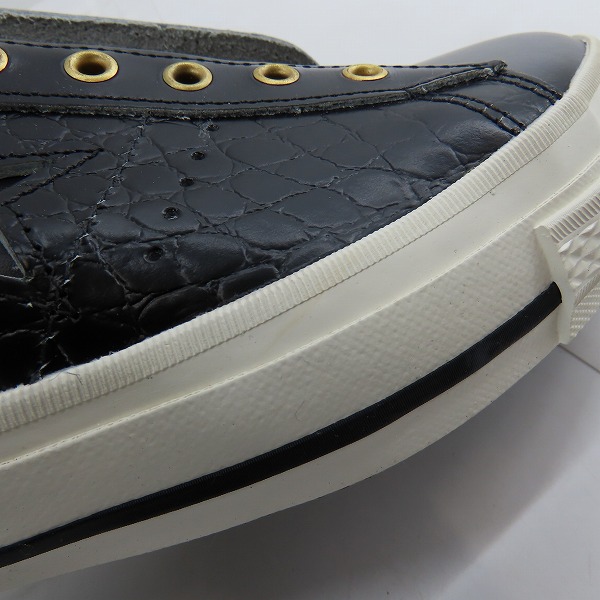 実際に弊社で買取させて頂いた【未使用】CONVERSE/コンバース ONE STAR CR OX/BLACK/10.5の画像 6枚目