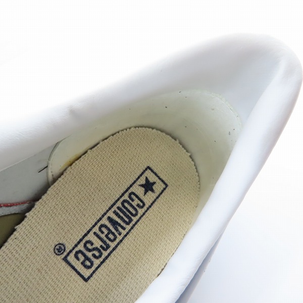 実際に弊社で買取させて頂いた【未使用】CONVERSE/コンバース ONE STAR TUBELINE OX ワンスター チューブライン 黒赤紺/9.5の画像 4枚目
