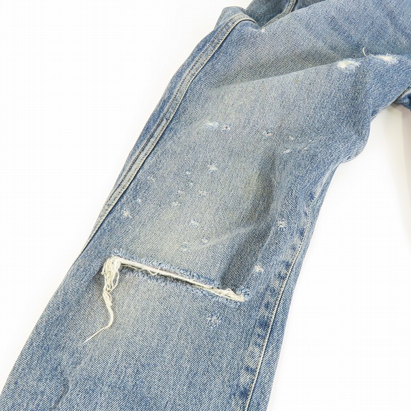 実際に弊社で買取させて頂いた【JPタグ】GIVENCHY/ジバンシー ダメージ デニム パンツ/ジーンズ BM503F5050/31 の画像 7枚目