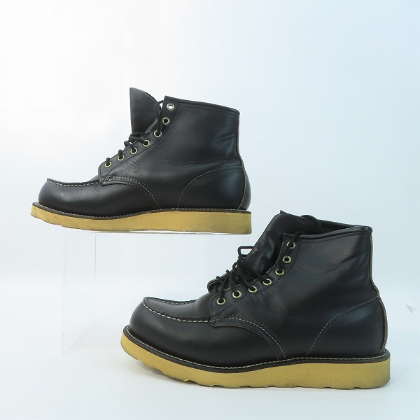 実際に弊社で買取させて頂いたRED WING/レッドウィング 四角犬タグ アイリッシュセッター モックトゥ ブーツ 8179/8.5Eの画像 3枚目