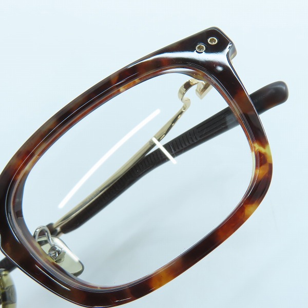 実際に弊社で買取させて頂いた999.9/フォーナインズ アイウェア/メガネフレーム NPM-207の画像 7枚目