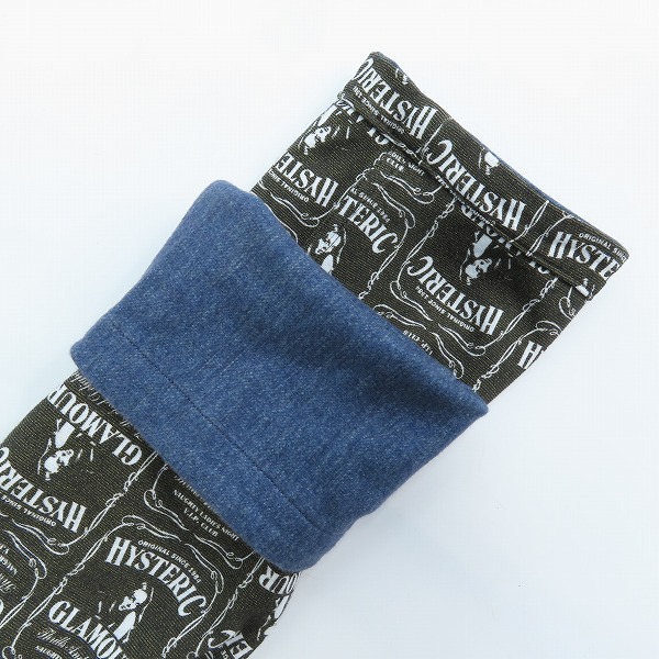 実際に弊社で買取させて頂いたHYSTERIC GLAMOUR/ヒステリックグラマー 21AW WHISKY柄 リバーシブル スウェット パンツ 01211CP02/Fの画像 9枚目