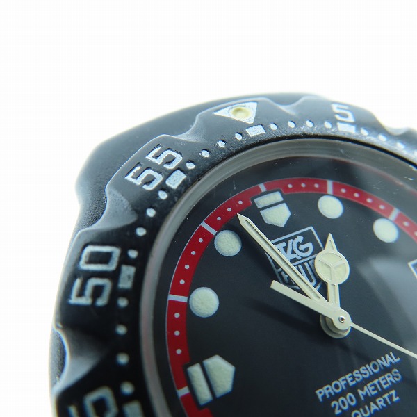 実際に弊社で買取させて頂いた【ジャンク/動作未確認】TAG HEUER/タグホイヤー フォーミュラー１ 383.513/1 アナログ腕時計の画像 4枚目