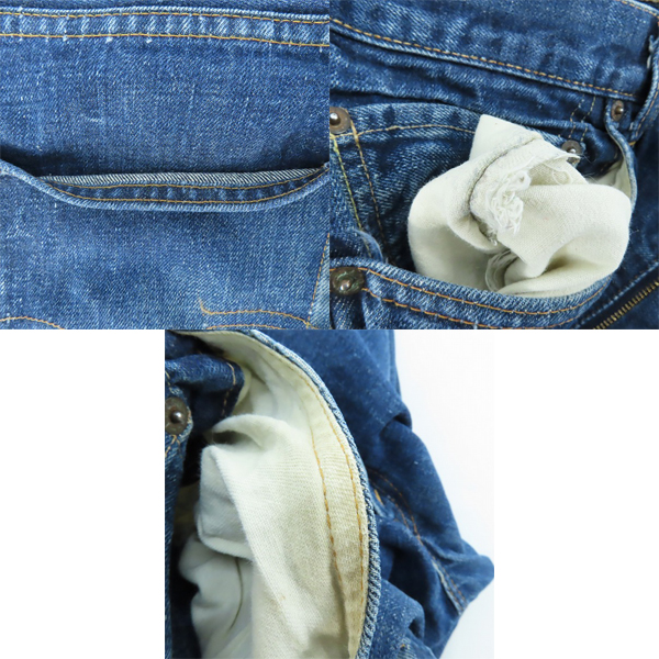 実際に弊社で買取させて頂いたLEVI'S/リーバイス ボタン裏刻印8 ビッグE 505-0217 TALONジッパーフライ デニムパンツ/W36L34の画像 8枚目