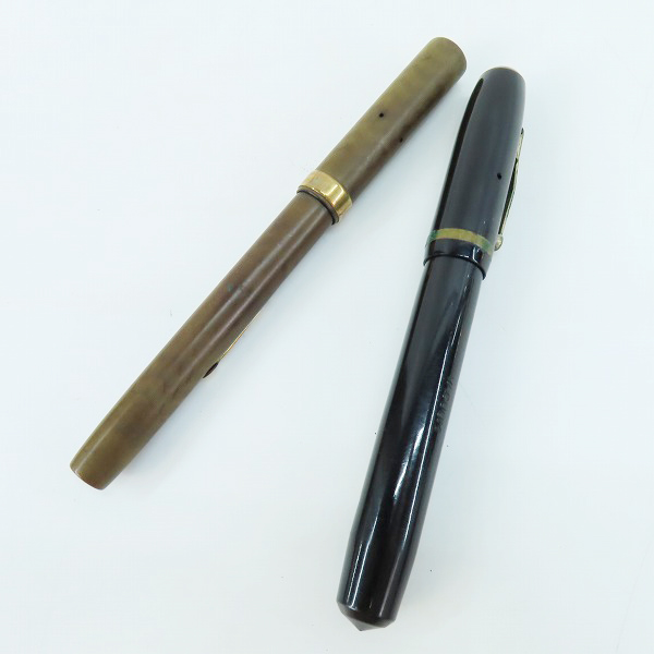 実際に弊社で買取させて頂いた【おまとめ品】SHEAFFER/シェーファー VACUUM SPECIAL ALLOY 塔 万年筆の画像 4枚目