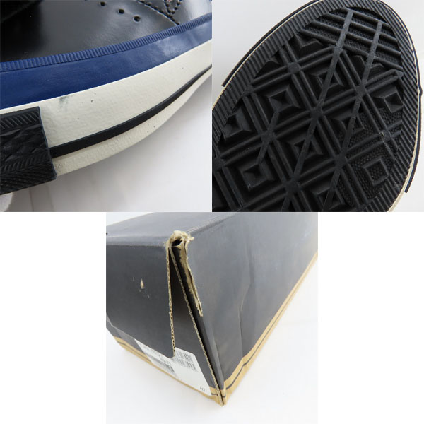 実際に弊社で買取させて頂いた【未使用】CONVERSE/コンバース ONE STAR TUBELINE OX ワンスター チューブライン 黒赤紺/9.5の画像 6枚目