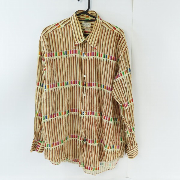 実際に弊社で買取させて頂いたPaul Smith LONDON/ポールスミスロンドン 色鉛筆 総柄 長袖シャツ/L