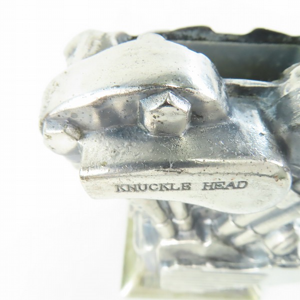 実際に弊社で買取させて頂いたZIPPO/ジッポー用 Harley-Davidson/ハーレーダビッドソン 95th Anniversary/95周年記念 エンジン型スタンドの画像 9枚目