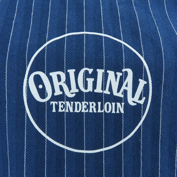 実際に弊社で買取させて頂いたTENDERLOIN/テンダーロイン ストライプ柄 ノーカラー コート Sの画像 7枚目