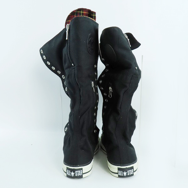 実際に弊社で買取させて頂いた【未使用】CONVERSE/コンバース ALL STAR/オールスター W-PUNK XX-HI スニーカー ブラック 1B033/27.5の画像 1枚目
