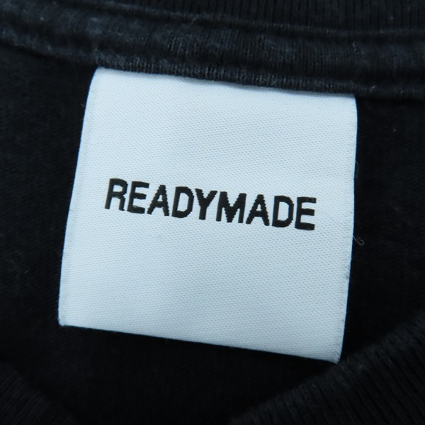実際に弊社で買取させて頂いたREADYMADE/レディメイド 21SS Pioncham Tee RE-CO-BK-00-00-140 刺繍 Tシャツ/Mの画像 2枚目