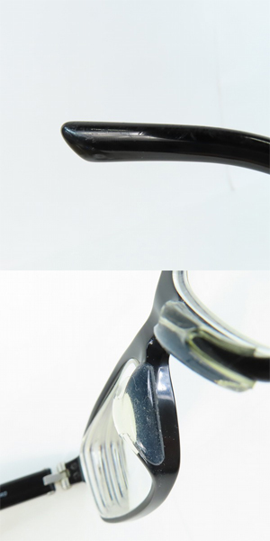 実際に弊社で買取させて頂いたBVLGARI/ブルガリ 度入り メガネフレーム/アイウェア 3025D-501の画像 8枚目