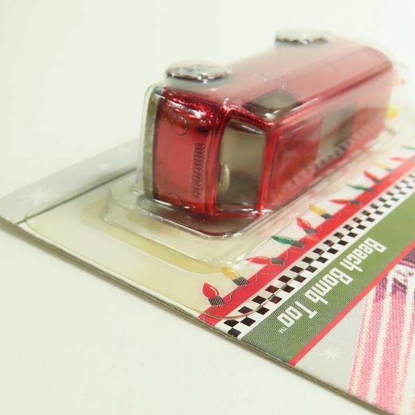 実際に弊社で買取させて頂いた【未開封】Hot Wheels/ホットウィール 2002 Holiday Car Beach Bomb Too/ホリデーカー ビーチ ボム トゥー 赤の画像 5枚目