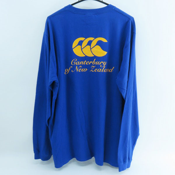 実際に弊社で買取させて頂いた【未使用】CANTERBURY/カンタベリー ロングTシャツ/長袖 RA44118/3Lの画像 1枚目
