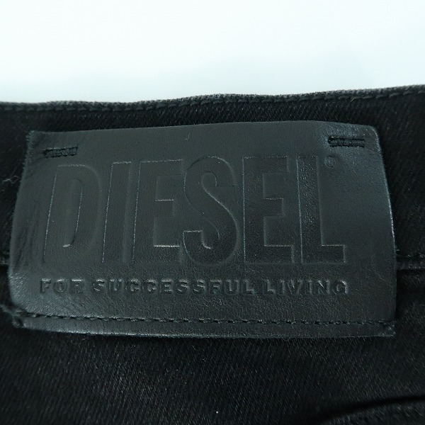 実際に弊社で買取させて頂いたDIESEL/ディーゼル D-STRUKT-SP コーティング切り替え ストレッチ デニムパンツ 30の画像 8枚目