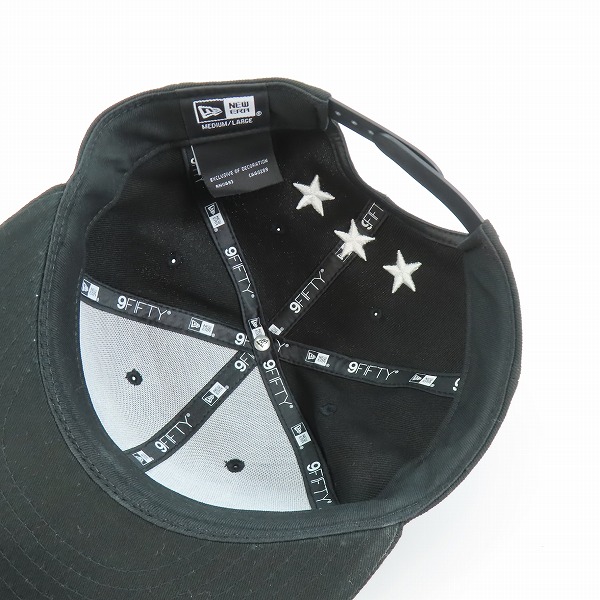 実際に弊社で買取させて頂いたNEW ERA×TMT×Marbles/ニューエラ×ティーエムティー×マーブルズ  刺繍ロゴ ベースボールキャップの画像 5枚目