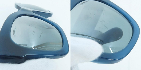 実際に弊社で買取させて頂いたCHANEL/シャネル ココマーク サングラス/アイウェア 5357-Aの画像 7枚目